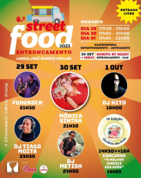 Cartaz Street Food Entroncamento 2023