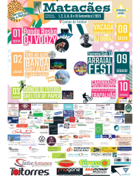 Cartaz Festa de Matacães 2023 - Torres Vedras