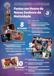 Cartaz Festas de Alvarenga 2023 - Lousada