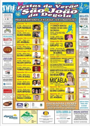 Cartaz Festas de Verão São João da Degola 2023 - Manta Rota
