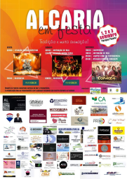 Cartaz Alcaria em Festa 2023 - Fundão