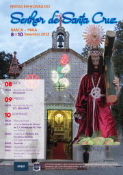 Cartaz Festa em Honra do Senhor de Santa Cruz 2023 - Barca 