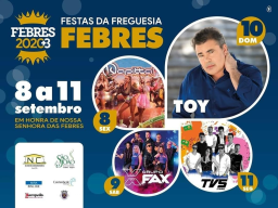 Cartaz Festa de Febres 2023 - Cantanhede
