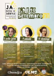Cartaz Já Te Dou o Arroz 2023 - Ulme