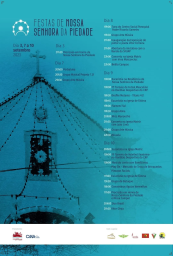Cartaz Festas de Nossa Senhora da Piedade 2023 - Cova da Piedade