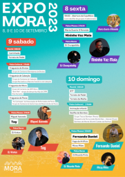 Cartaz Expomora 2023 - Mora