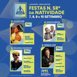 Cartaz Festas de Nossa Senhora da Natividade 2023 - Mem Martins