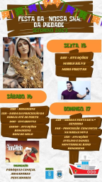 Cartaz Festa da Nossa Senhora da Piedade 2023 - Machico
