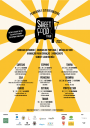 Cartaz Street Food Tour 2023 - Tomar