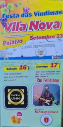 Cartaz Festa das Vindimas 2023 - Vila Nova