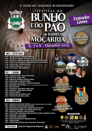 Cartaz Festival do Bunho e do Pão de Barbela 2023 - Moçarria