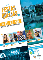 Cartaz Festas de Queijas 2023 - Carnaxide