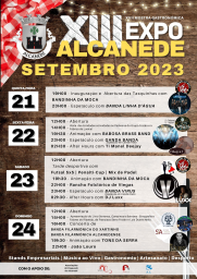 Cartaz XIII Expo Alcanede 2023 - Santárem