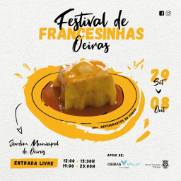 Cartaz Festival de Francesinhas 2023 - Oeiras