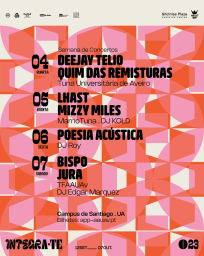 Cartaz Concertos Integra-te 2023 - Aveiro