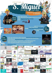 Cartaz Festas de São Miguel 2023 - Junqueira