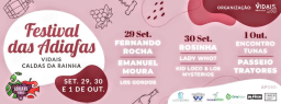 Cartaz Festival das Adiafas 2023 - Vidais