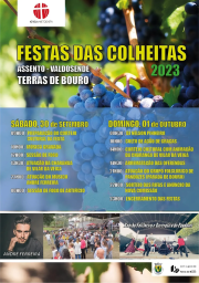 Cartaz Festas das Colheitas 2023 - Valdosende