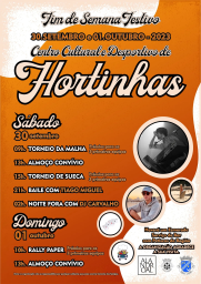 Cartaz Festas de Hortinhas 2023 - Alandroal