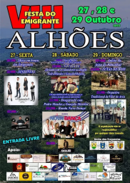 Cartaz Festa do Emigrante 2023 - Alhões