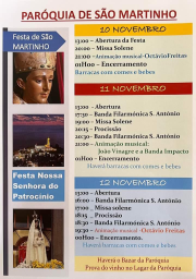Cartaz Festa de São Martinho 2023 - Funchal