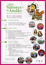 Cartaz Sabores de Ansião 2023 - Leiria