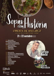 Cartaz 3 Sopas com História 2023 - Ribeira de Machico