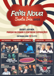 Cartaz Feira Nova Santa Iria 2023- Ourém