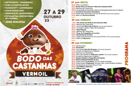 Cartaz Bodo das Castanhas 2023 - Vermoil