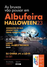 Cartaz Albufeira Halloween 2023 - Albufeira 