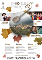 Cartaz Sabores e Tradições 2023 - Freixo de Espada à Cinta