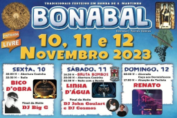 Cartaz Festas em Honra de São Martinho 2023 - Bonabal