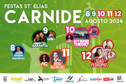 Cartaz Festas de Carnide 2024 - Pombal
