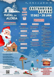 Cartaz Natal na Aldeia 2023 - Castanheira de Pera