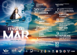 Cartaz Festa do Mar 2023 - Praia de Mira