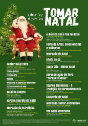 Cartaz Tomar Natal 2023 - Tomar