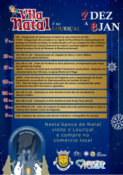 Cartaz Vila Natal 2023 - Louriçal
