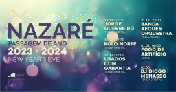 Cartaz Passagem de Ano 2023 - Nazaré