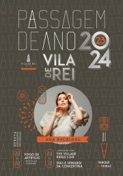 Cartaz Passagem de Ano 2023 - Vila de Rei