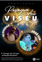 Cartaz Passagem de Ano 2023 - Viseu