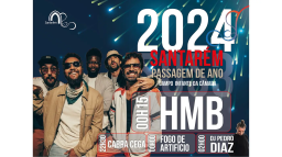 Cartaz Passagem de Ano 2023 - Santarém