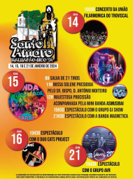 Cartaz Festas de Santo Amaro 2024 - Malhapão Rico