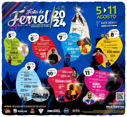 Cartaz Festa de Ferrel 2024 - Peniche