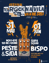 Cartaz 19° Festival Rock na Vila 2024 - Vila de Rei