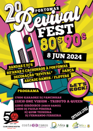 Cartaz 2º Portomar Revival Fest 2024 - Mira