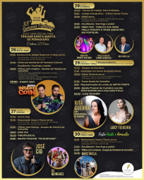 Cartaz 33ª Semana Cultura 2024 - Santa Marta de Penaguião