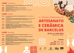 Cartaz 41 Mostra Internacional de Artesanato 2024 - Barcelos
