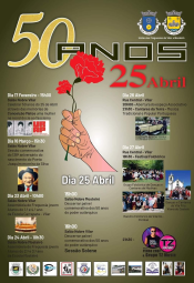 Cartaz 50 Anos 25 de Abril 2024 - Vila do Conde