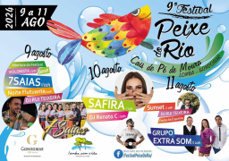 Cartaz 9º Festival Peixe do Rio 2024 - Gondomar