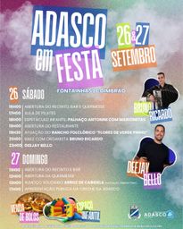 Cartaz ADASCO em Festa 2026 - Fontainhas